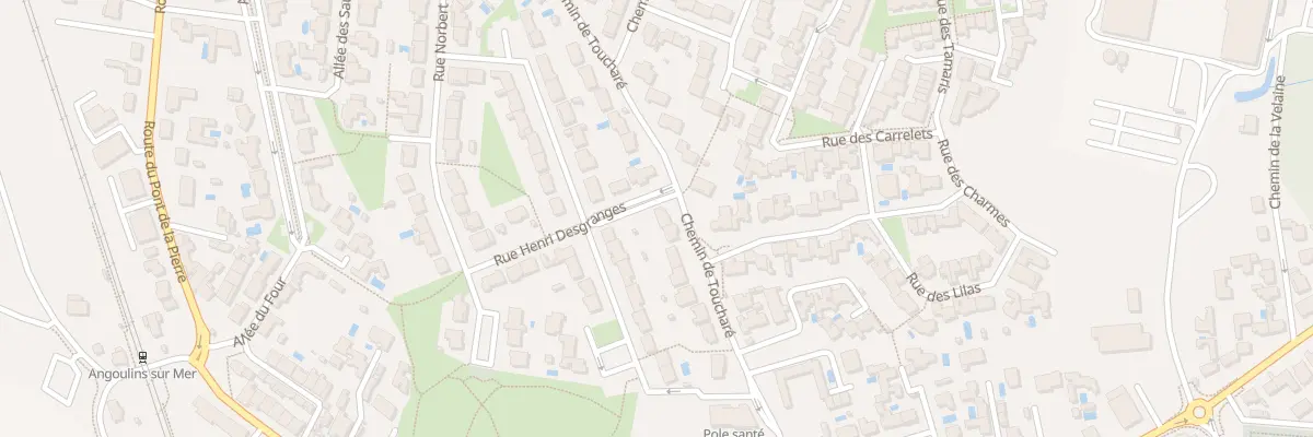 Plan du 27 Che de Touchare à Angoulins