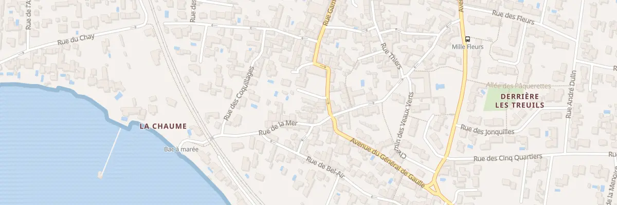 Plan du 34B Rue Gambetta à Angoulins