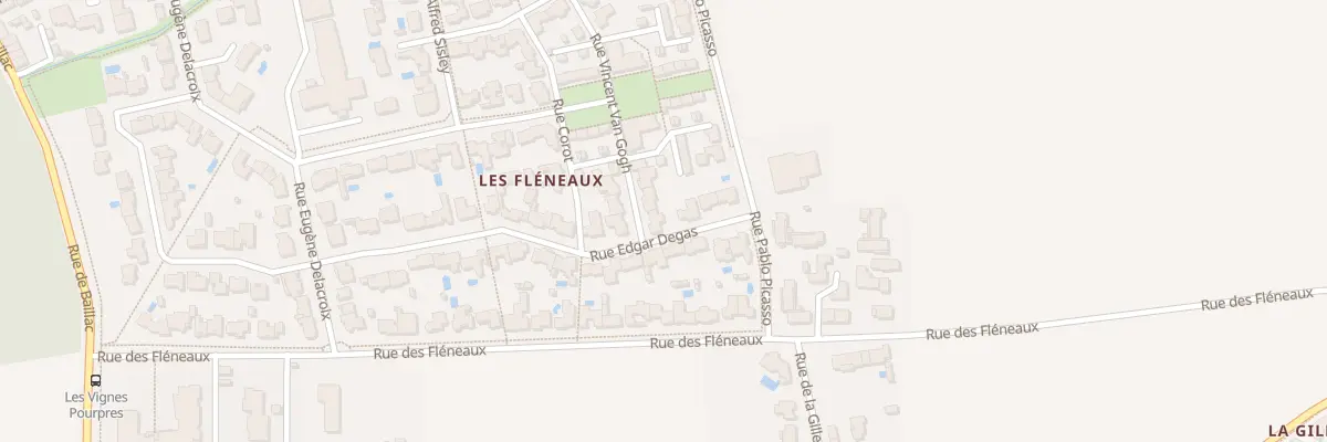 Plan du 7 Rue Vincent Van Gogh à Puilboreau