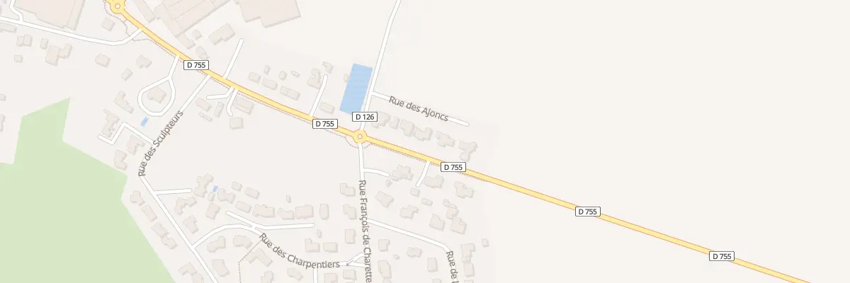Plan du 3 Rue des ajoncs aux Landes-Genusson