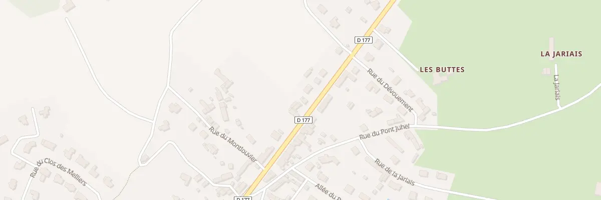Plan du 97 Av de Normandie à Louvigné-du-Désert