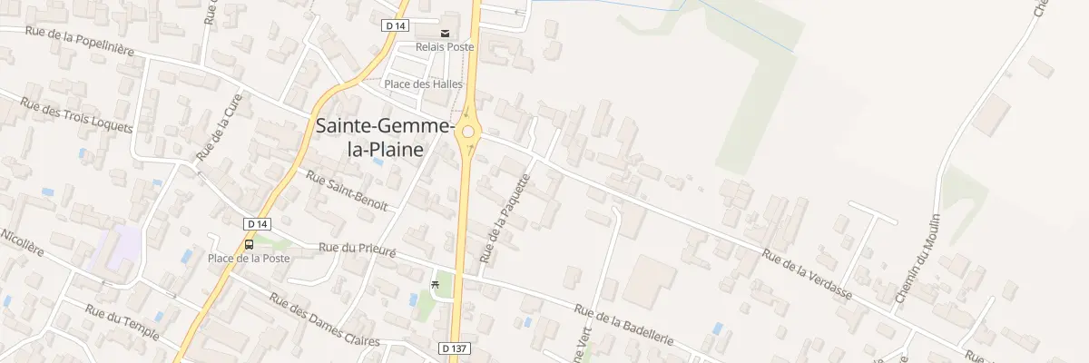 Plan du 4 Rue de la verdasse à Sainte-Gemme-la-Plaine
