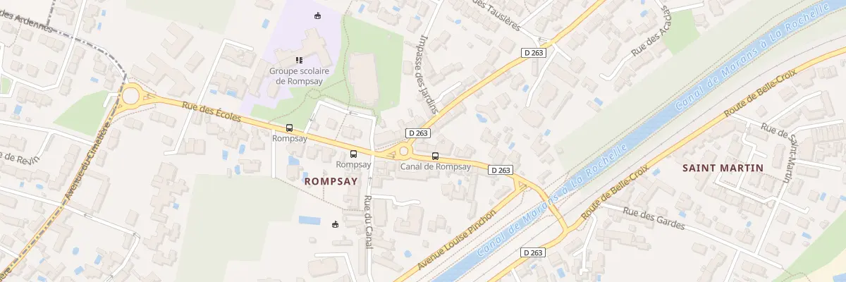 Plan du 4 Rue de Chagnolet à Périgny