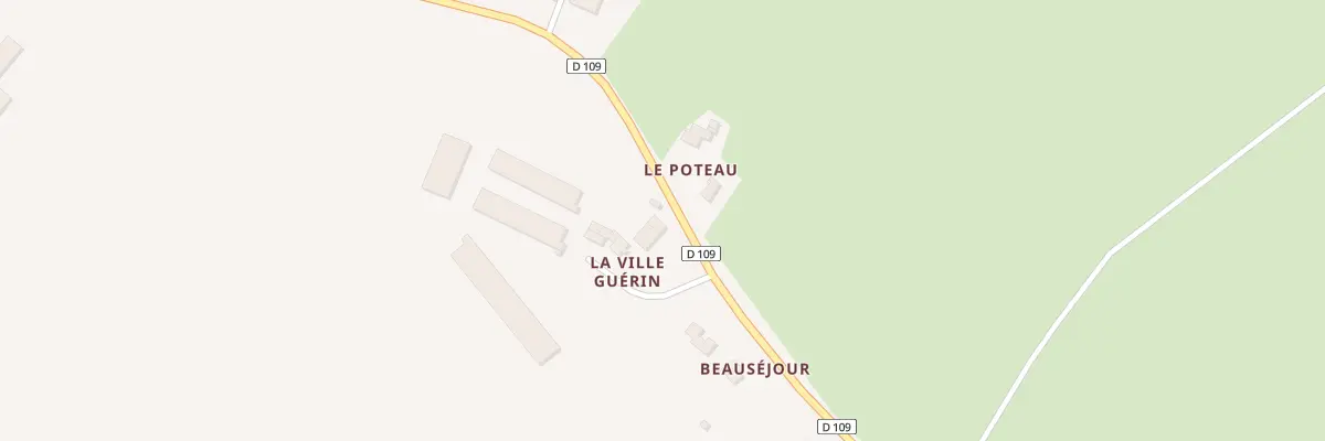 Plan du 21 La Ville Guerin à La Bazouge-du-Désert