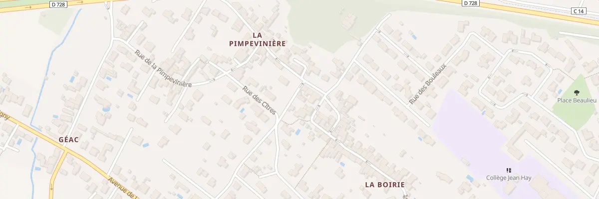 Plan du 16 Rue des Champs à Marennes-Hiers-Brouage