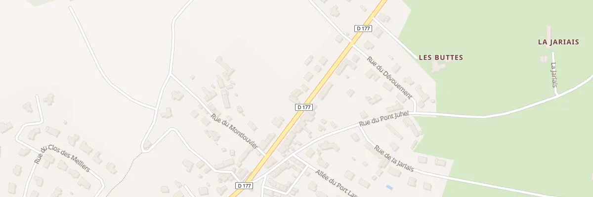 Plan du 91 Av de Normandie à Louvigné-du-Désert