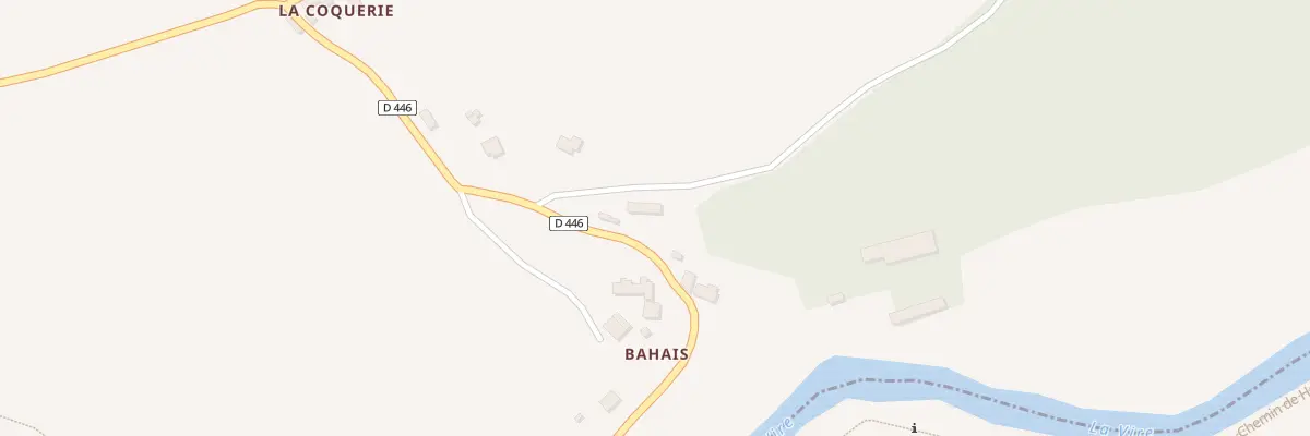 Plan du 1 Rue de Bahais à Cavigny