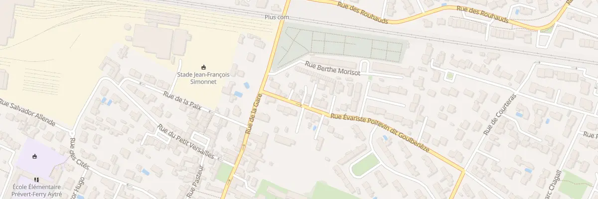 Plan du 5 Rue Évariste Poitevin à Aytré