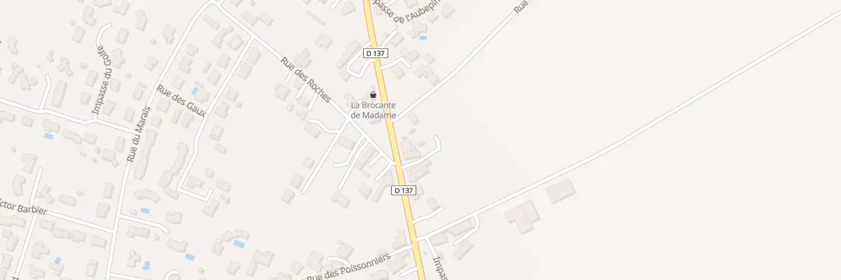 Plan du 22 Rue nationale à Sainte-Gemme-la-Plaine
