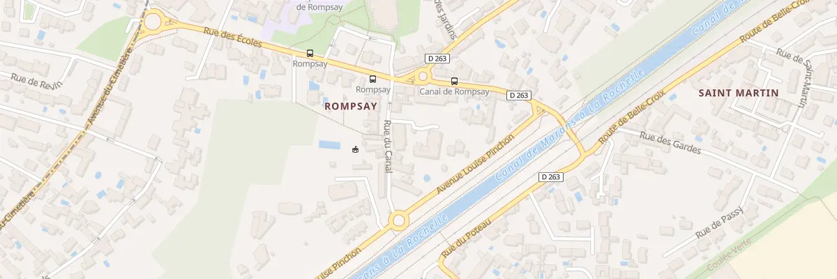 Plan du 7 Rue du Canal à Périgny