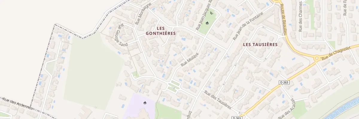 Plan du 7 Rue Moliere à Périgny
