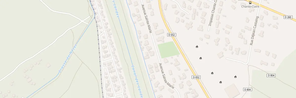 Plan du 124 Av Sainte-marie à Gujan-Mestras