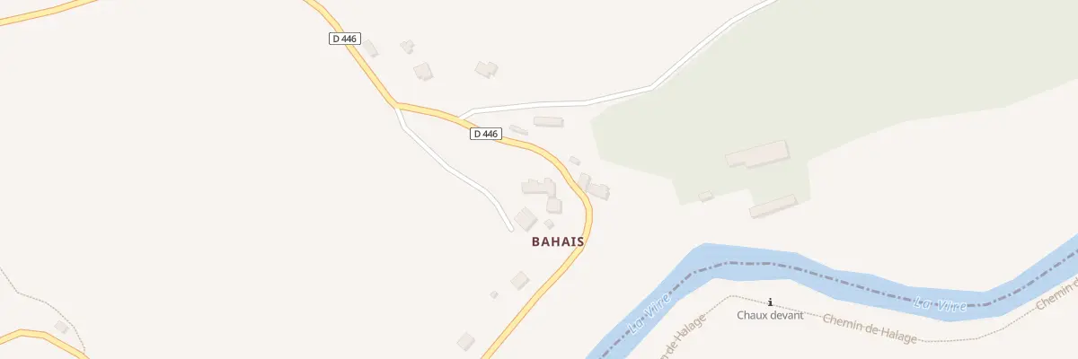 Plan du 2 Rue de Bahais à Cavigny
