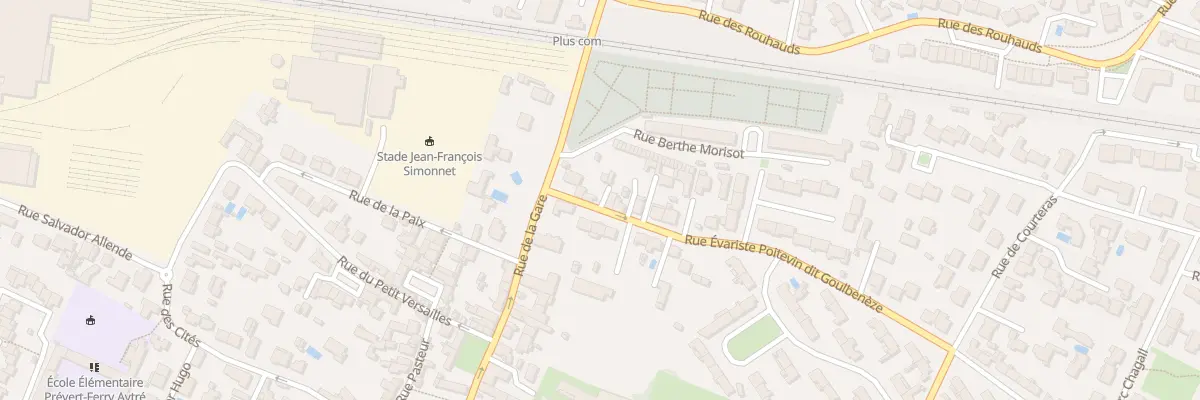 Plan du 1B Rue Évariste Poitevin à Aytré