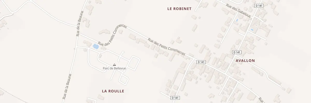 Plan du 27 Rue des Petits Commerces à Arvert