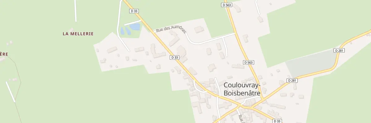 Plan du 38 Rue Antoine et Marie Latreille à Coulouvray-Boisbenâtre