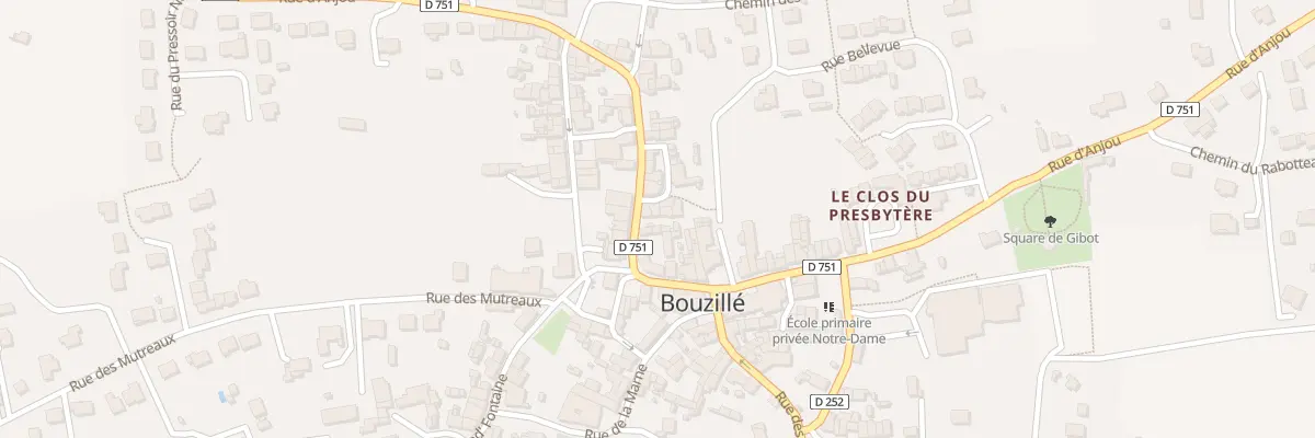 Plan du 56 Rue d’Anjou (Bouzille) à Orée d’Anjou