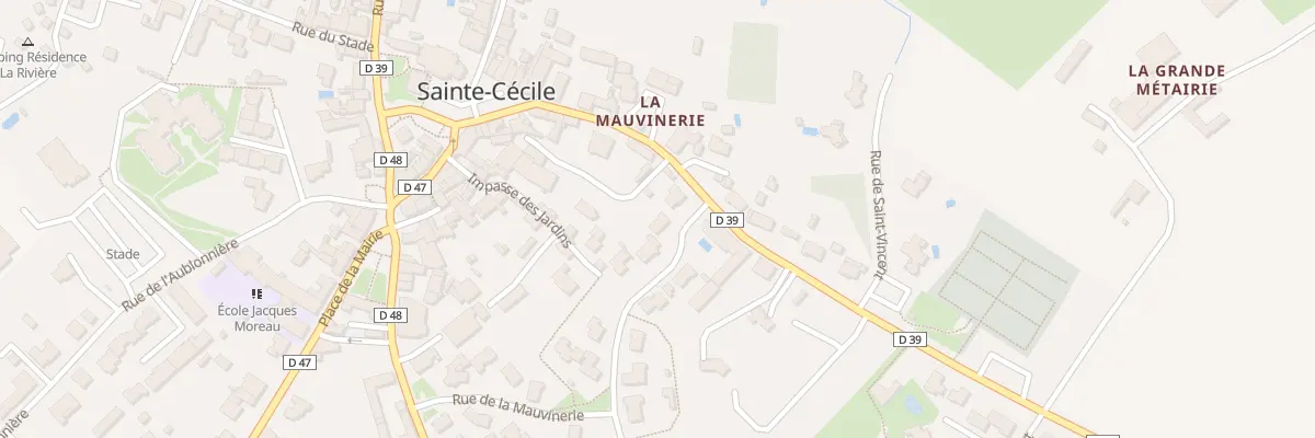 Plan du 4 Rue de la mauvinerie à Sainte-Cécile