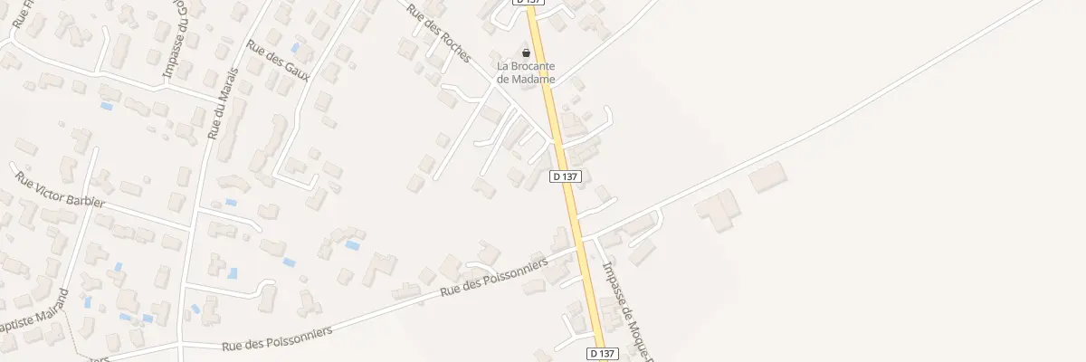 Plan du 25 Rue nationale à Sainte-Gemme-la-Plaine