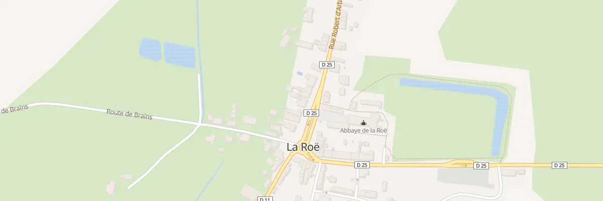 Plan du 9 Rue Robert d’Arbrissel à La Roë