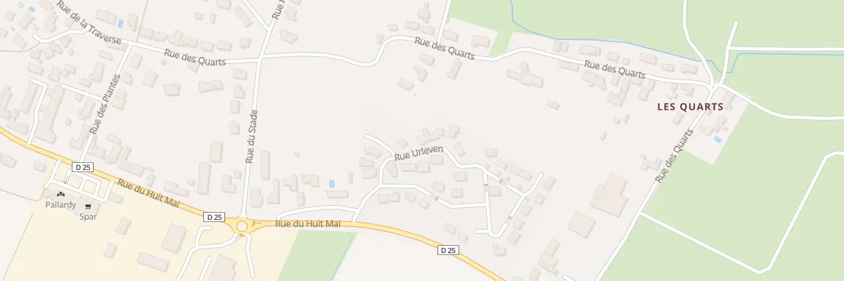 Plan du 42 Rue urleven à Champagné-les-Marais