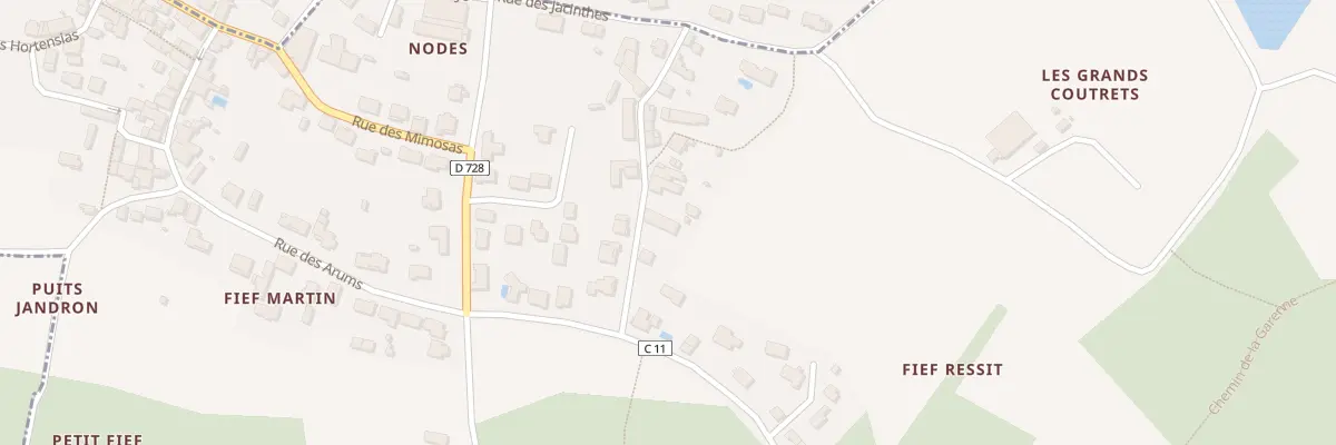 Plan du 6 Rue des Lilas à Marennes-Hiers-Brouage