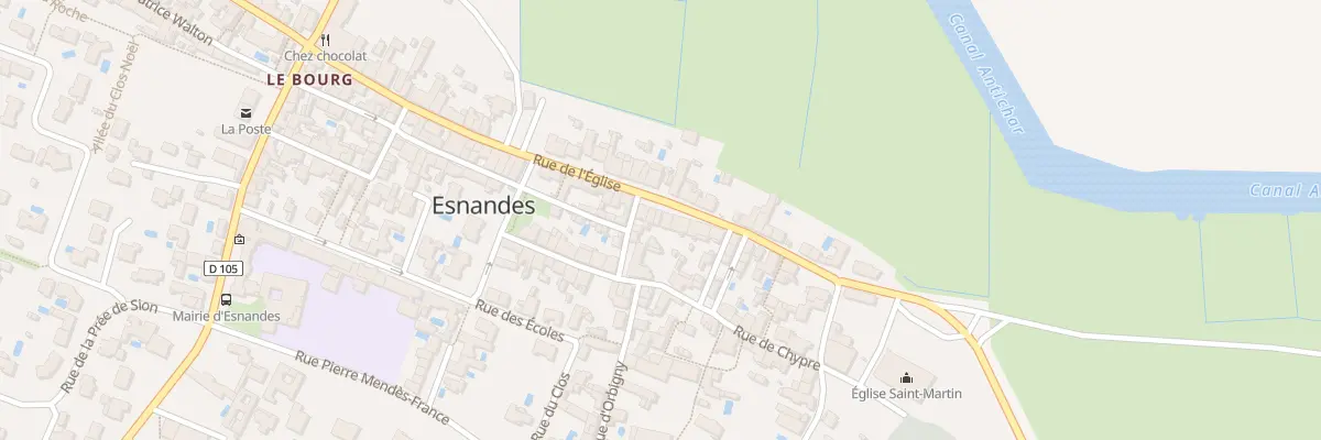 Plan du 44 Rue de l’Eglise à Esnandes