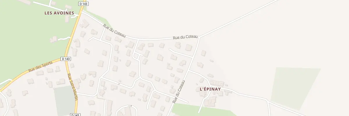 Plan du 47 Rue du Coteau (Le Fuilet ) à Montrevault-sur-Èvre