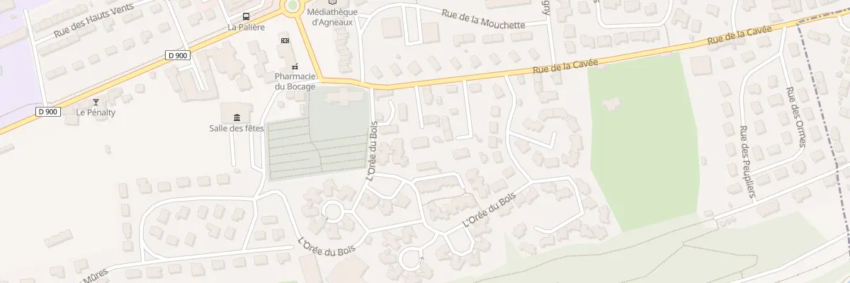 Plan du 22B L’Orée du Bois à Agneaux