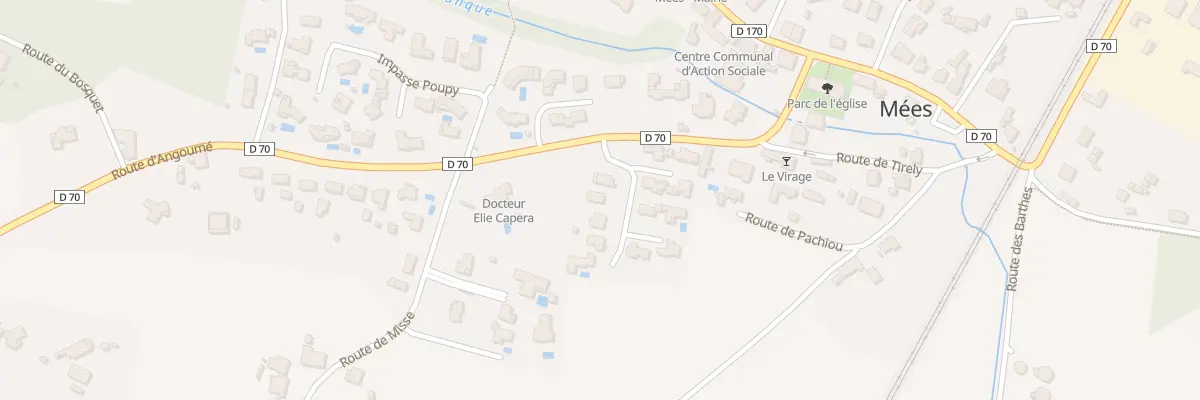 Plan du 62 Rue des Aubepines à Mées