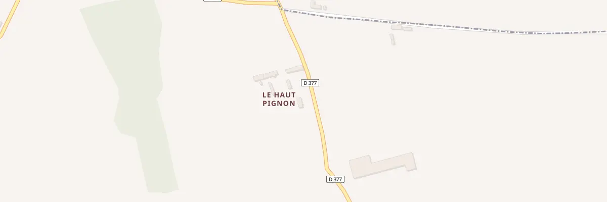 Plan du 3 Le Haut Pignon à Cavigny