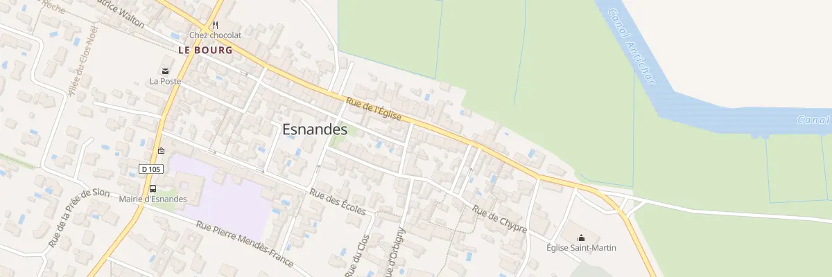 Plan du 42 Rue de l’Eglise à Esnandes