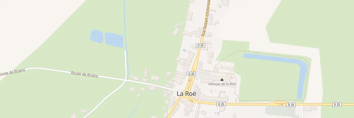 Plan du 11 Rue Robert d’Arbrissel à La Roë