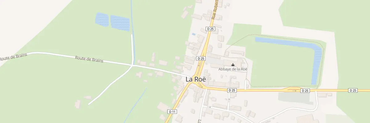 Plan du 3 Rue Robert d’Arbrissel à La Roë