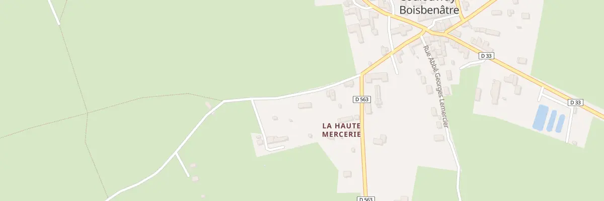 Plan du 5 Rue des Lavandières à Coulouvray-Boisbenâtre