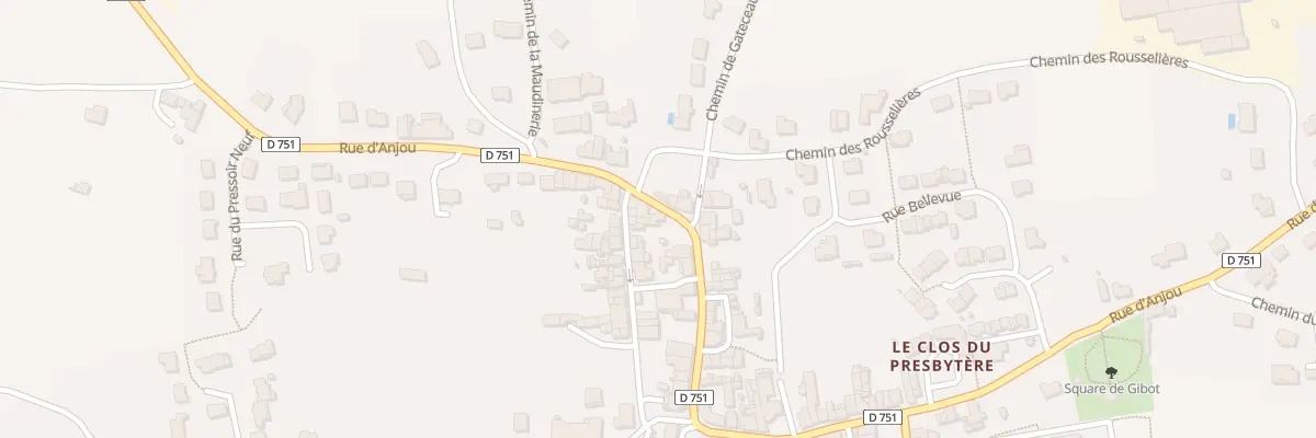 Plan du 53A Rue d’Anjou (Bouzille) à Orée d’Anjou