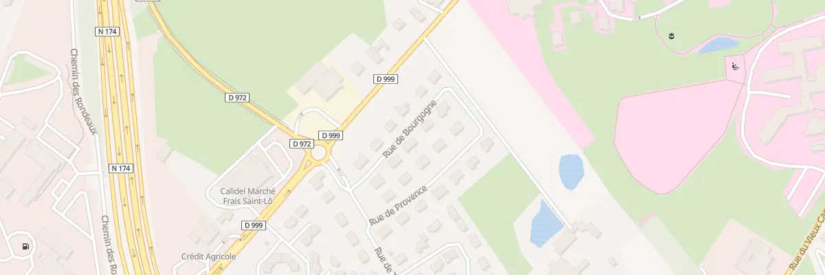 Plan du 80 Rue de Bourgogne à Saint-Lô