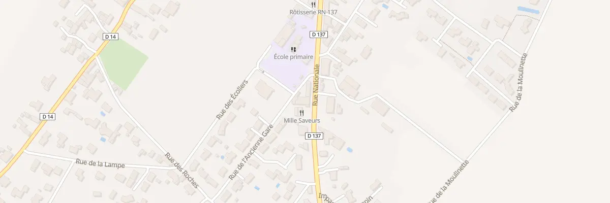 Plan du 37 Rue nationale à Sainte-Gemme-la-Plaine