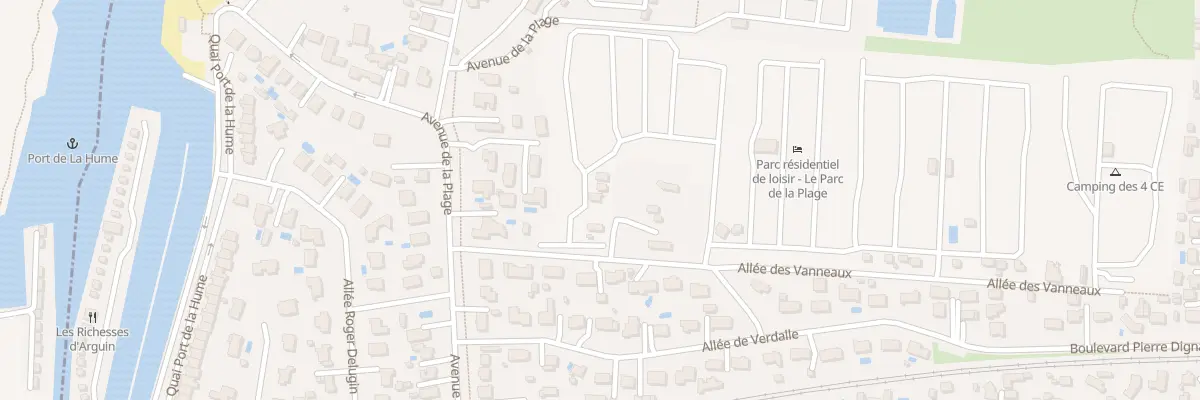 Plan du 9 All des Vanneaux à Gujan-Mestras