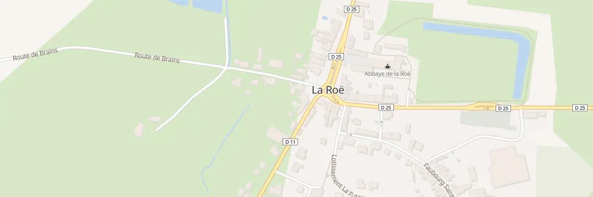 Plan du 4 Rue Sainte-marie des Bois à La Roë