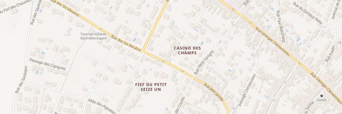 Plan du 21 Rue des Six Moulins à Marennes-Hiers-Brouage
