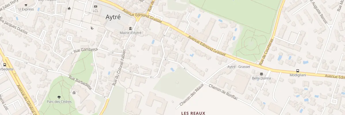 Plan du 1 Rue des Reaux à La Rochelle