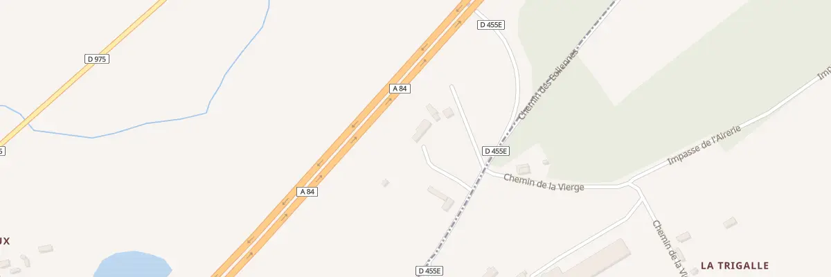 Plan du 548 Rte de la Folie à Margueray