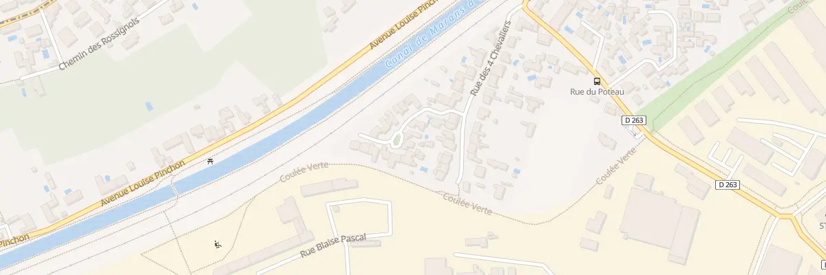 Plan du 3 Sq des Écuyers à Périgny