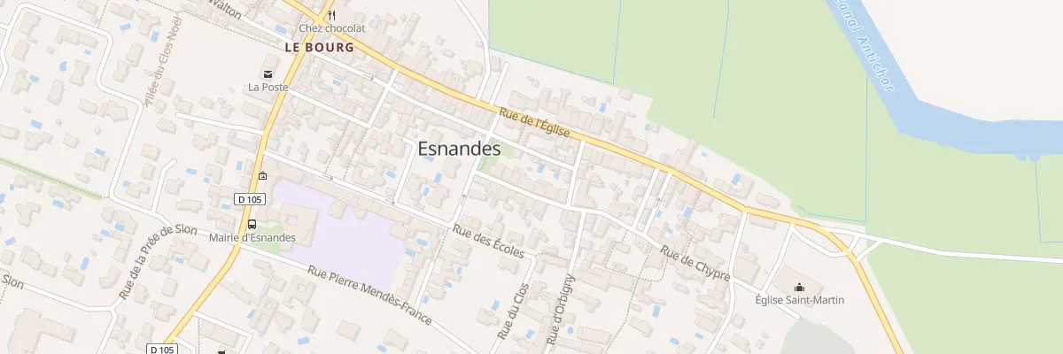 Plan du 7 Rue de Chypre à Esnandes