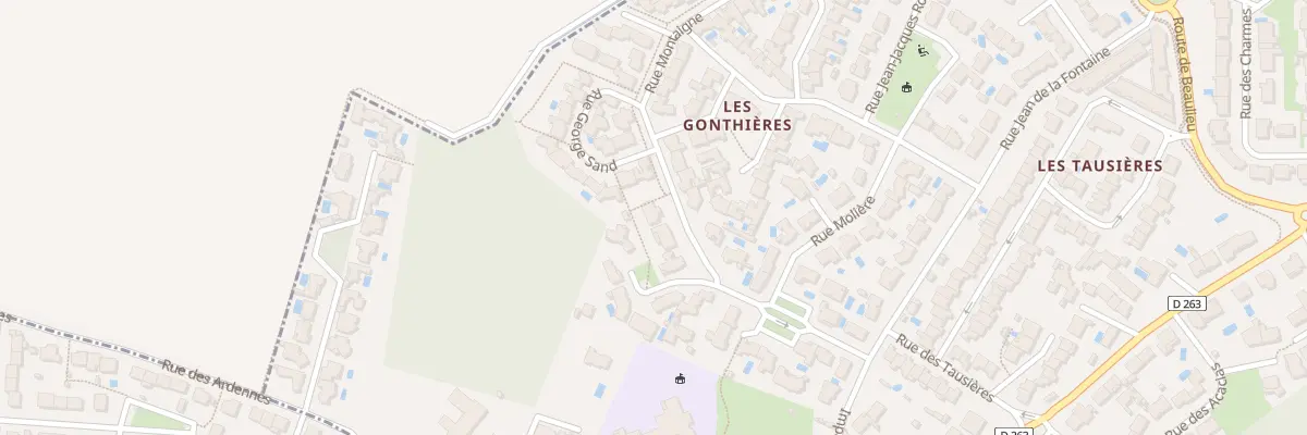Plan du 9 Rue Montaigne à Périgny