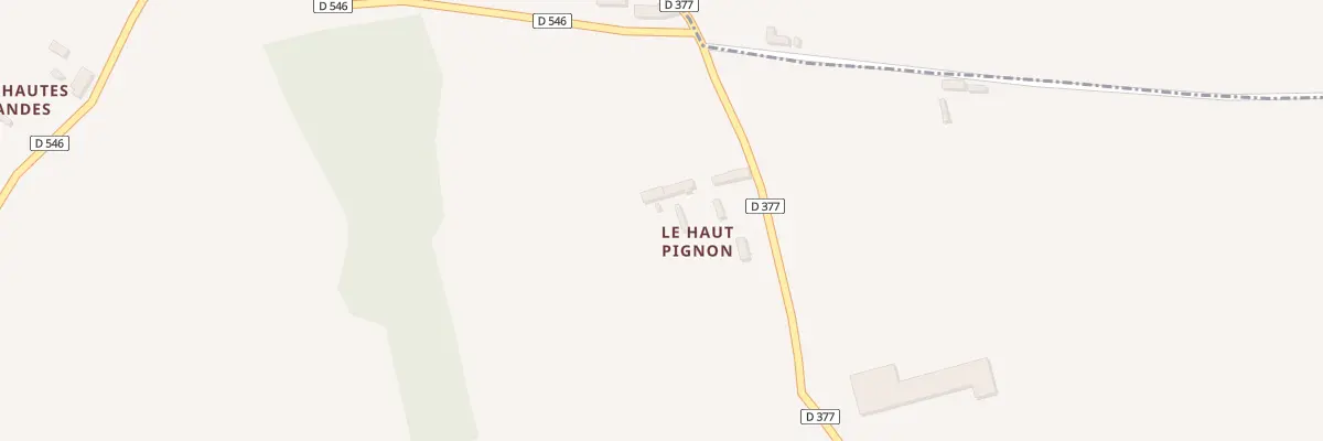 Plan du 5 Le Haut Pignon à Cavigny