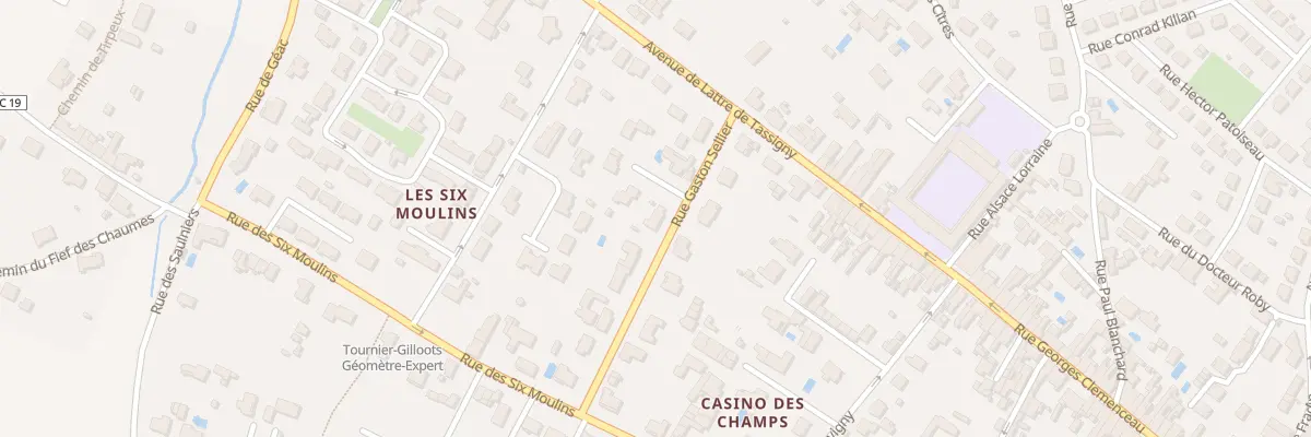 Plan du 12 Rue Gaston Sellier à Marennes-Hiers-Brouage