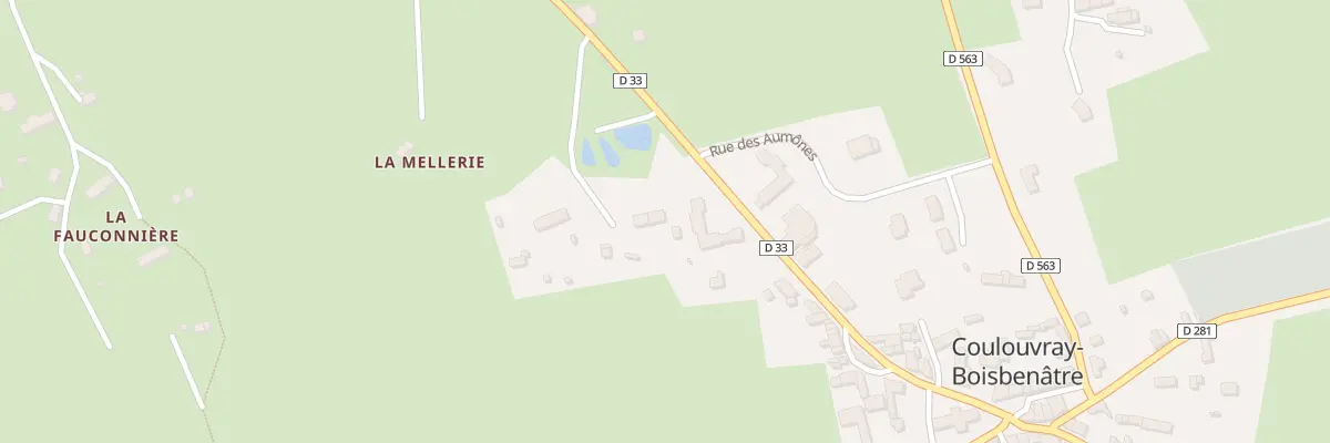 Plan du 45 Rue Antoine et Marie Latreille à Coulouvray-Boisbenâtre