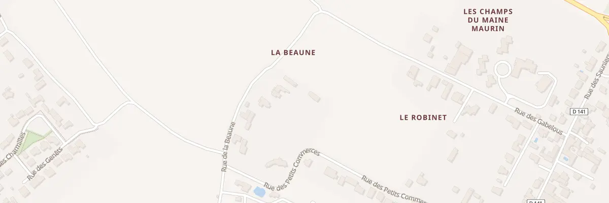 Plan du 24 Rue de la Beaune à Arvert